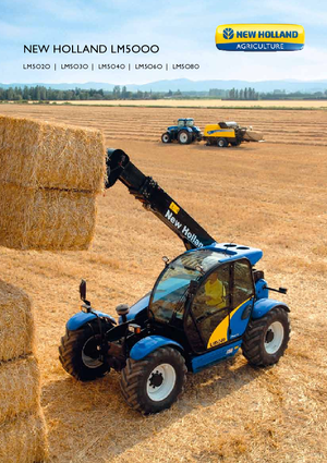 Телескопични манипулатори на материали New Holland LM 5060 (250)