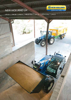 Телескопични манипулатори на материали New Holland LM 7.42 Elite