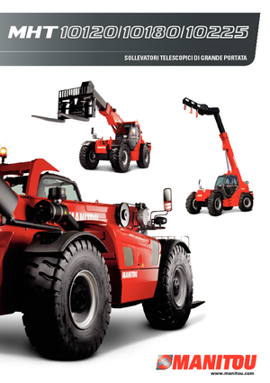 Телескопични манипулатори на материали Manitou MHT 10180