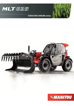Телескопични манипулатори на материали Manitou MLT 625-75 H