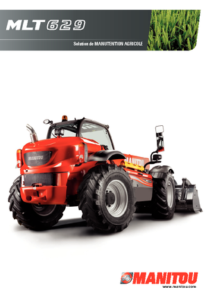 Телескопични манипулатори на материали Manitou MLT 629 24