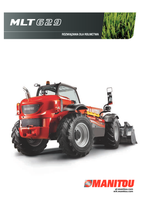 Телескопични манипулатори на материали Manitou MLT 629 24