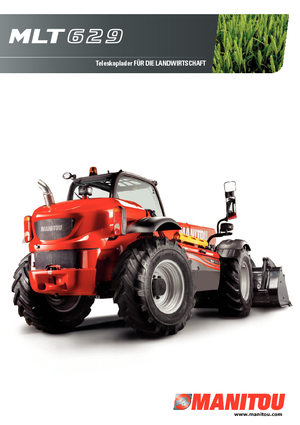Телескопични манипулатори на материали Manitou MLT 629 24