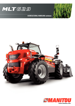 Телескопични манипулатори на материали Manitou MLT 629 24