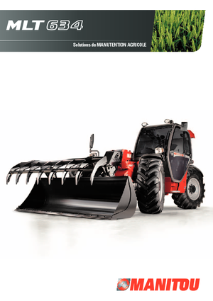 Телескопични манипулатори на материали Manitou MLT 634-120  LSU