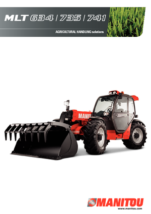 Телескопични манипулатори на материали Manitou MLT 741-120 LSU PS
