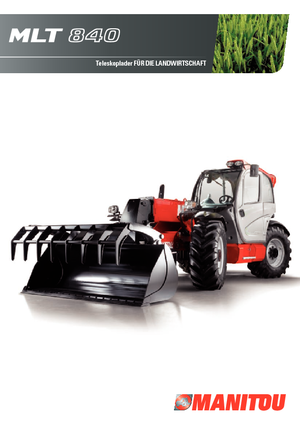Телескопични манипулатори на материали Manitou MLT 840-137 PS