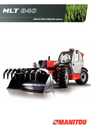 Телескопични манипулатори на материали Manitou MLT 840-137 PS