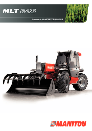 Телескопични манипулатори на материали Manitou MLT 845-120 LSU