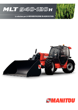 Телескопични манипулатори на материали Manitou MLT 940-120 H LSU