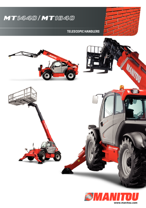 Телескопични манипулатори на материали Manitou MT 1840 Comfort