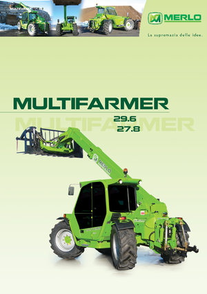 Телескопични манипулатори на материали Merlo Multifarmer 29.6