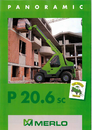 Телескопични манипулатори на материали Merlo P 20.6 SC