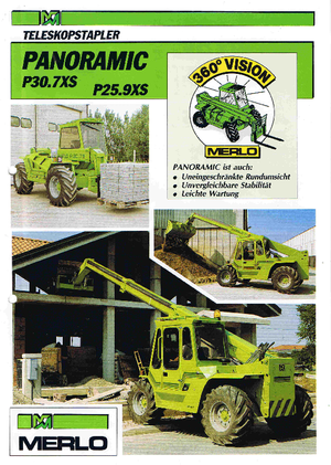 Телескопични манипулатори на материали Merlo P 30.7 XS