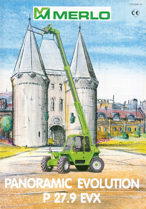 Телескопични манипулатори на материали Merlo P 27.9 EVX