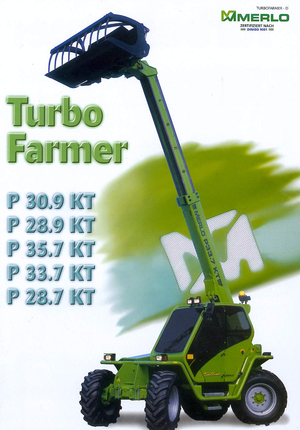 Телескопични манипулатори на материали Merlo P 30.9 KT