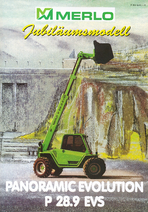 Телескопични манипулатори на материали Merlo P 28.9 EVS