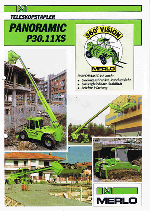 Телескопични манипулатори на материали Merlo P 30.11 XS