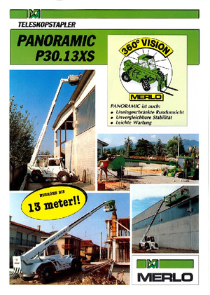 Телескопични манипулатори на материали Merlo P 30.13 XS