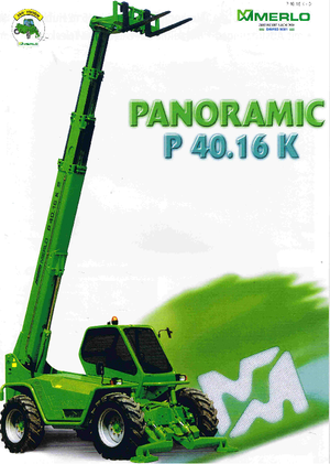 Телескопични манипулатори на материали Merlo P 40.16 K