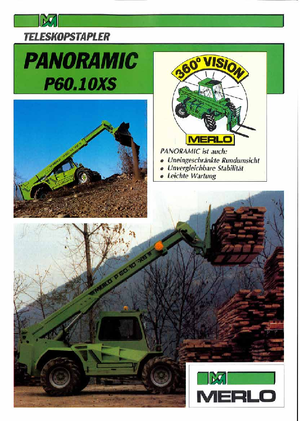 Телескопични манипулатори на материали Merlo P 60.10 XS