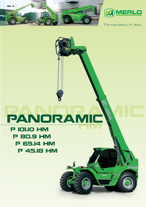 Телескопични манипулатори на материали Merlo Panoramic P 65.14 HM