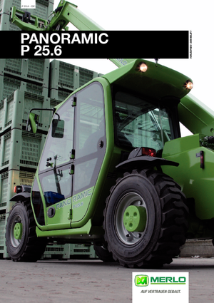Телескопични манипулатори на материали Merlo Panoramic P 25.6