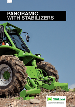 Телескопични манипулатори на материали Merlo Panoramic P 38.13