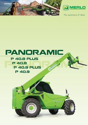 Телескопични манипулатори на материали Merlo Panoramic P 40.9 Plus