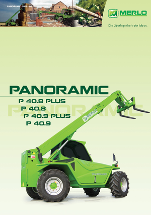 Телескопични манипулатори на материали Merlo Panoramic P 40.9 Plus