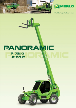 Телескопични манипулатори на материали Merlo Panoramic P 72.10