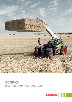 Телескопични манипулатори на материали Claas Scorpion 7044