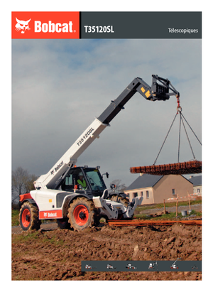Телескопични манипулатори на материали Bobcat T 35120 SL