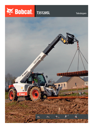 Телескопични манипулатори на материали Bobcat T 35120 SL