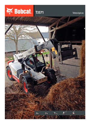 Телескопични манипулатори на материали Bobcat T 3571