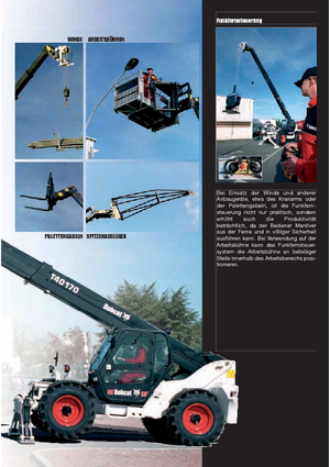 Телескопични манипулатори на материали Bobcat T 40170