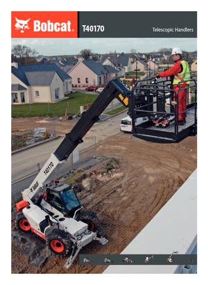 Телескопични манипулатори на материали Bobcat T 40170