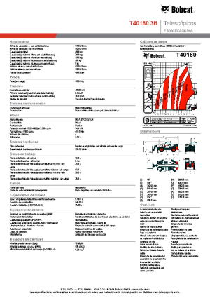 Телескопични манипулатори на материали Bobcat T40180 IIIB