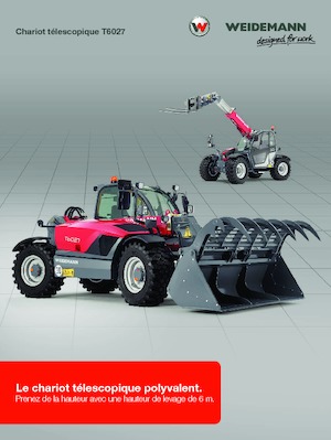 Телескопични манипулатори на материали Weidemann T6027