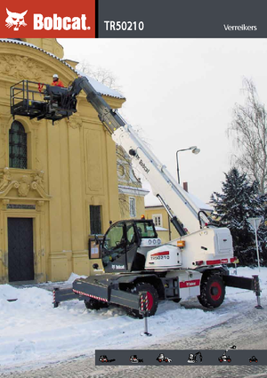 Телескопични товарачи с горна конструкция Bobcat TR50210