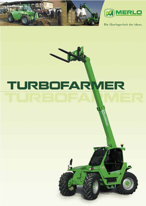 Телескопични манипулатори на материали Merlo Turbofarmer P 41.7
