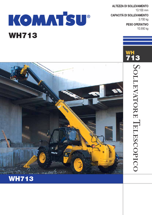 Телескопични манипулатори на материали Komatsu WH713