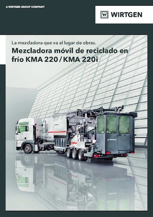 Машина за рециклиране на пътища - студено рециклиране Wirtgen KMA 220i