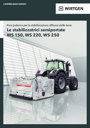 Машина за рециклиране на пътища - студено рециклиране Wirtgen WS 250