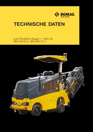 Пътни фрези Bomag BM 500/15-2