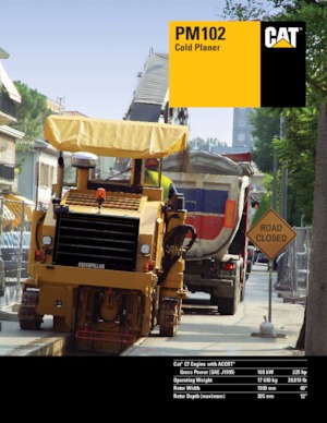 Пътни фрези Caterpillar PM102