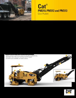 Пътни фрези Caterpillar PM310