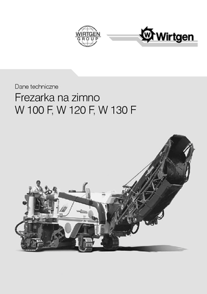 Пътни фрези Wirtgen W 120 F