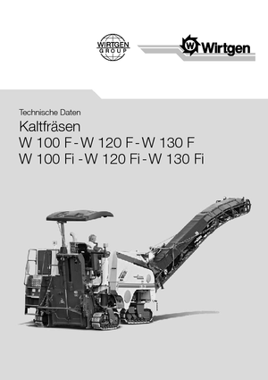 Пътни фрези Wirtgen W 120 Fi