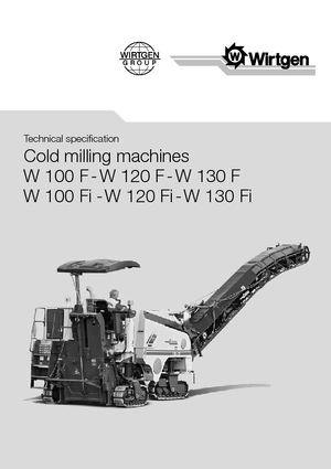 Пътни фрези Wirtgen W 120 Fi
